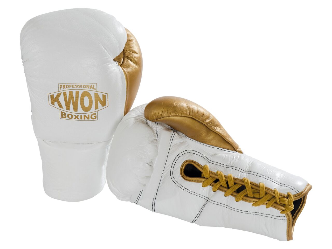 Boxhandschuhe Leder mit Schnürung