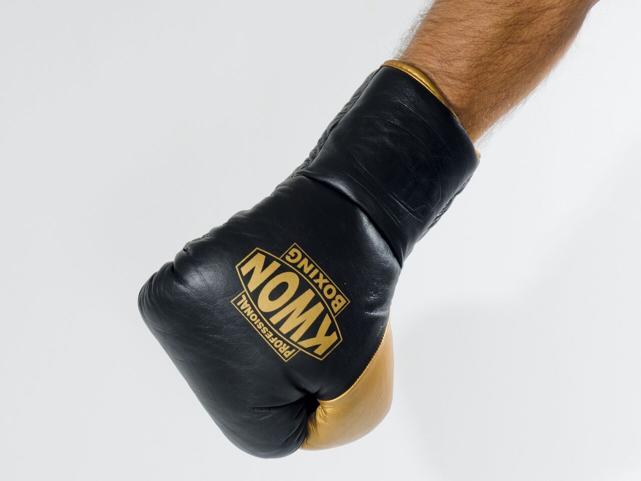 Boxhandschuhe Leder mit Schnürung
