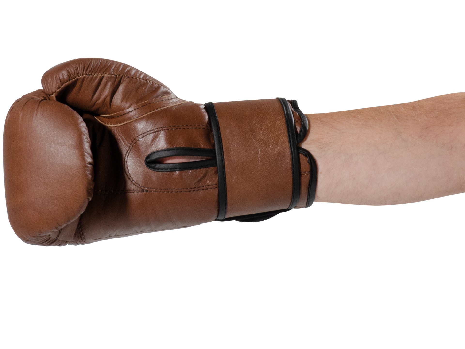 Boxhandschuhe Knocking braun