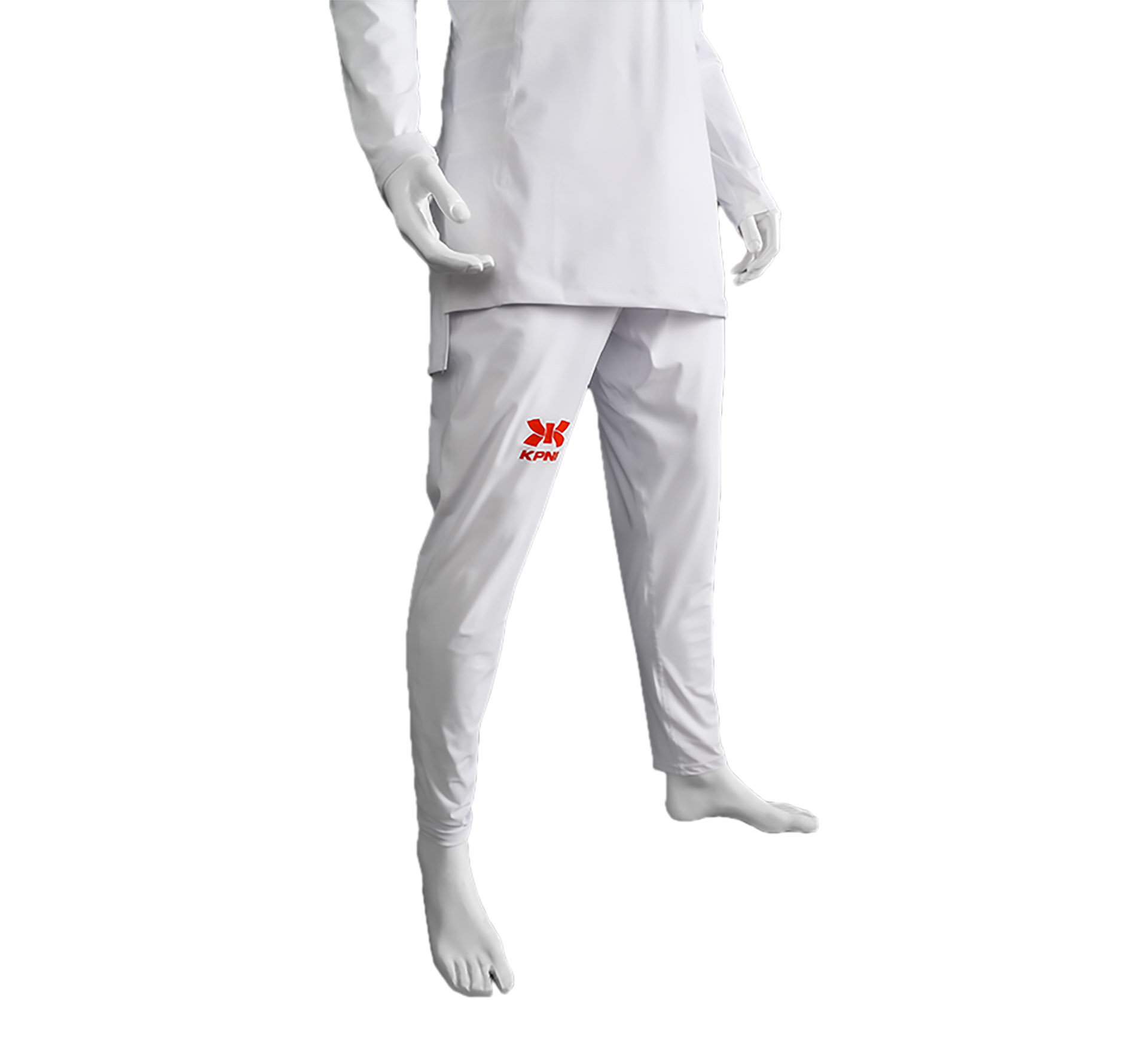 KPNP Taekwondo Anzug schwarzes Revers - WT anerkannt