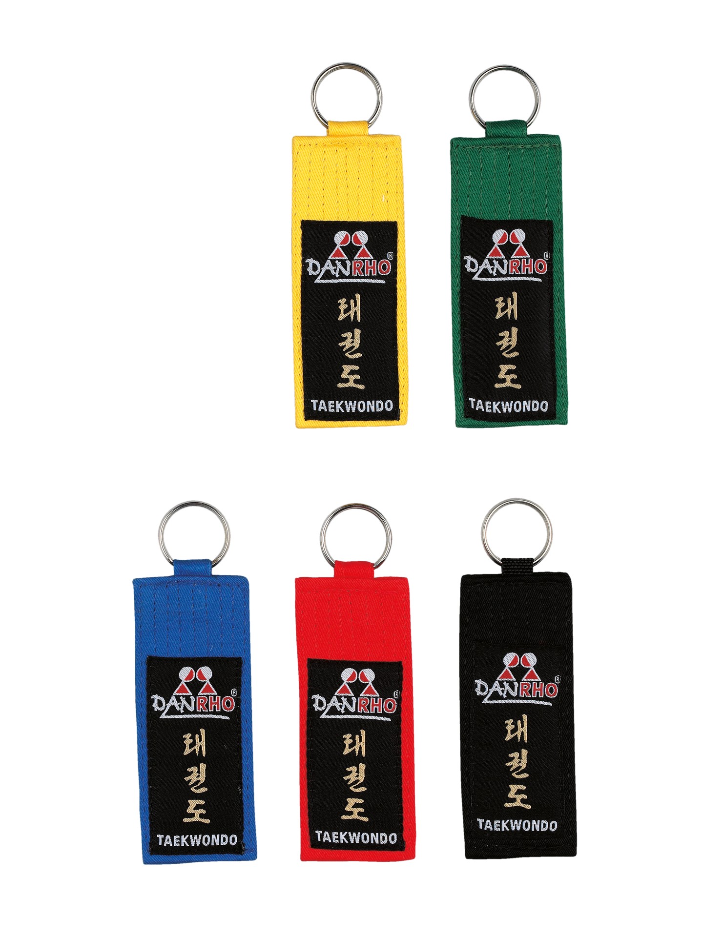 DANRHO Schlüsselanhänger Kyu-Grade Taekwondo