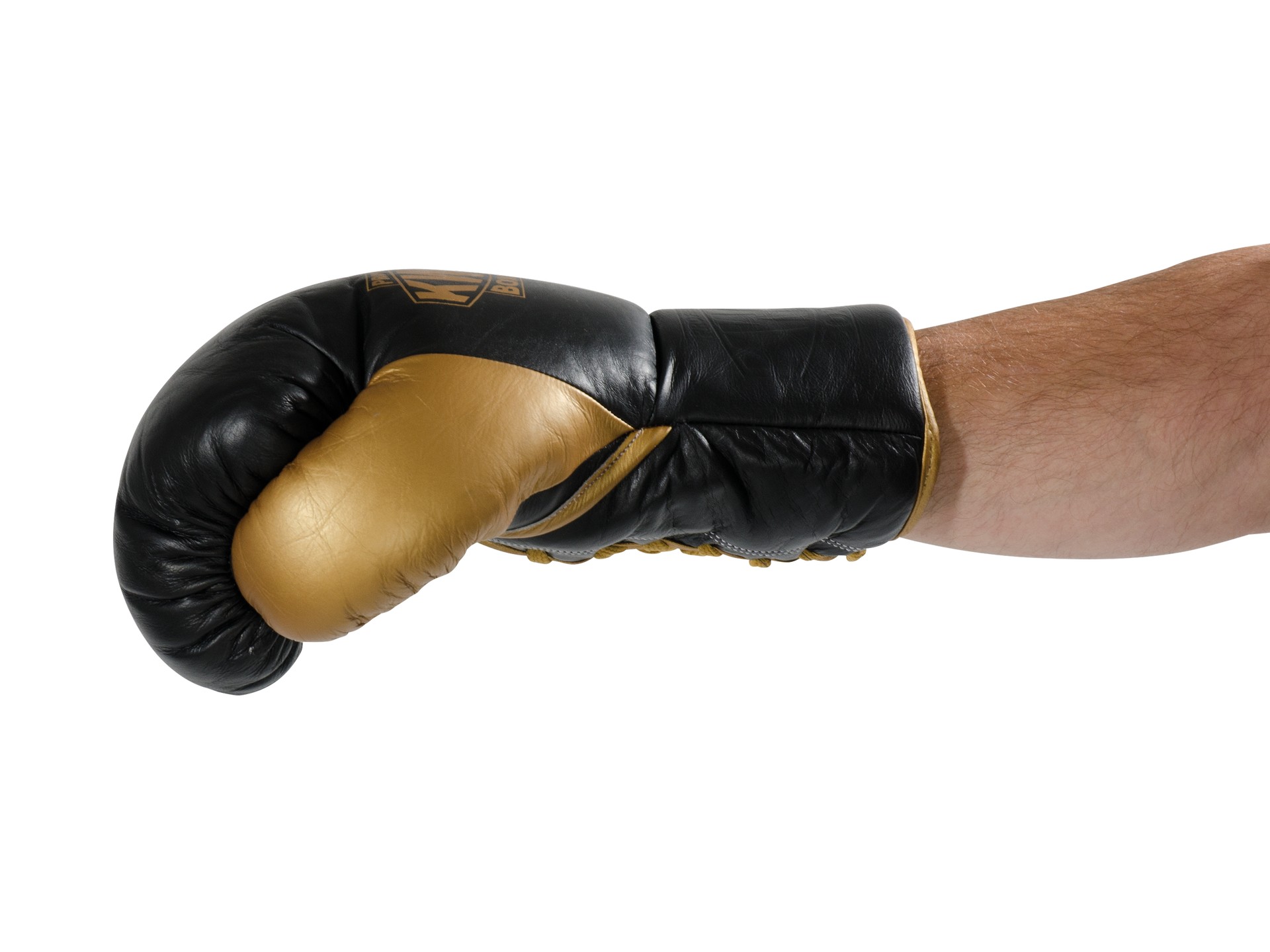 Boxhandschuhe Leder mit Schnürung