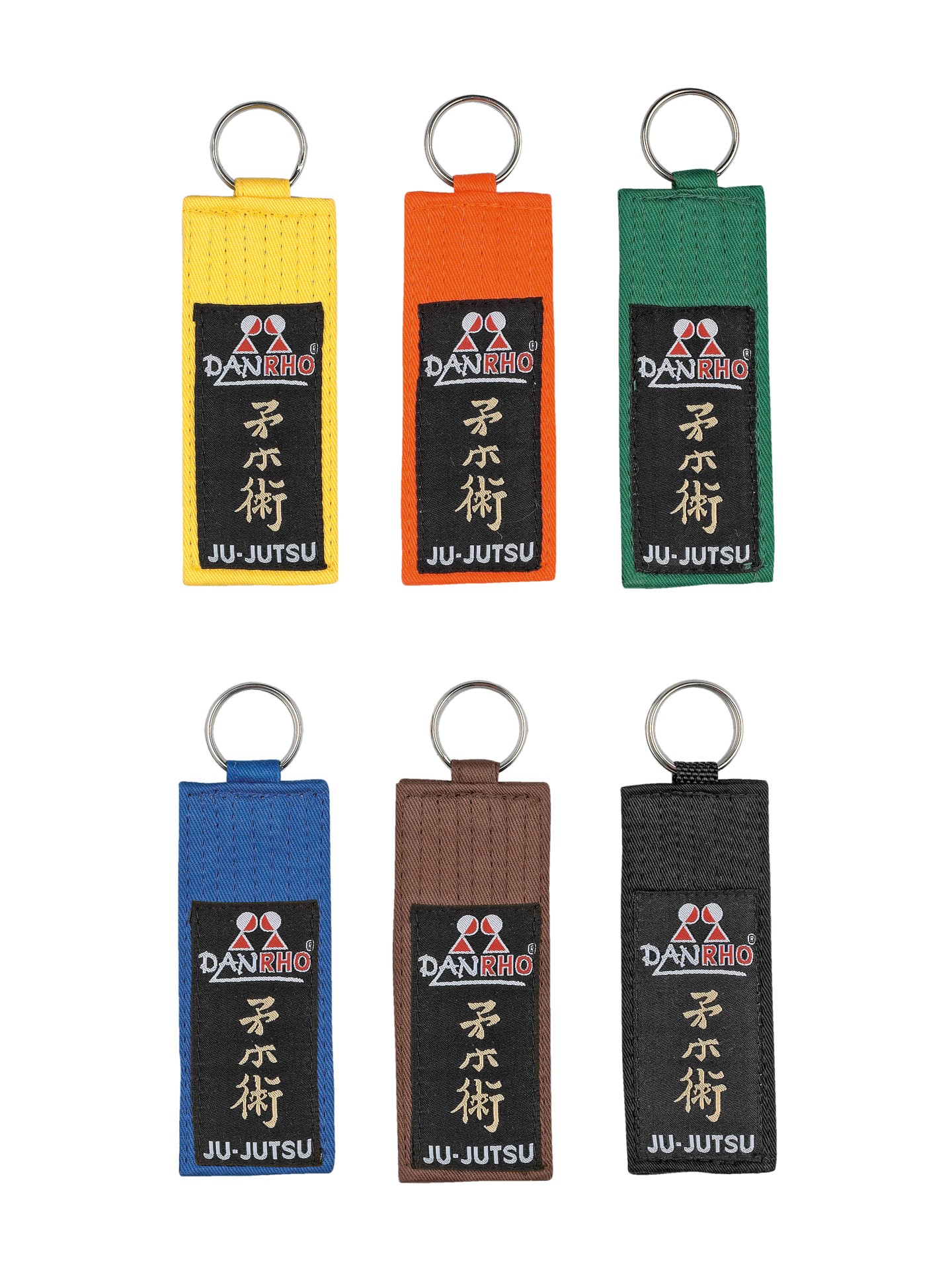 DANRHO Schlüsselanhänger Kyu-Grade JU-JUTSU