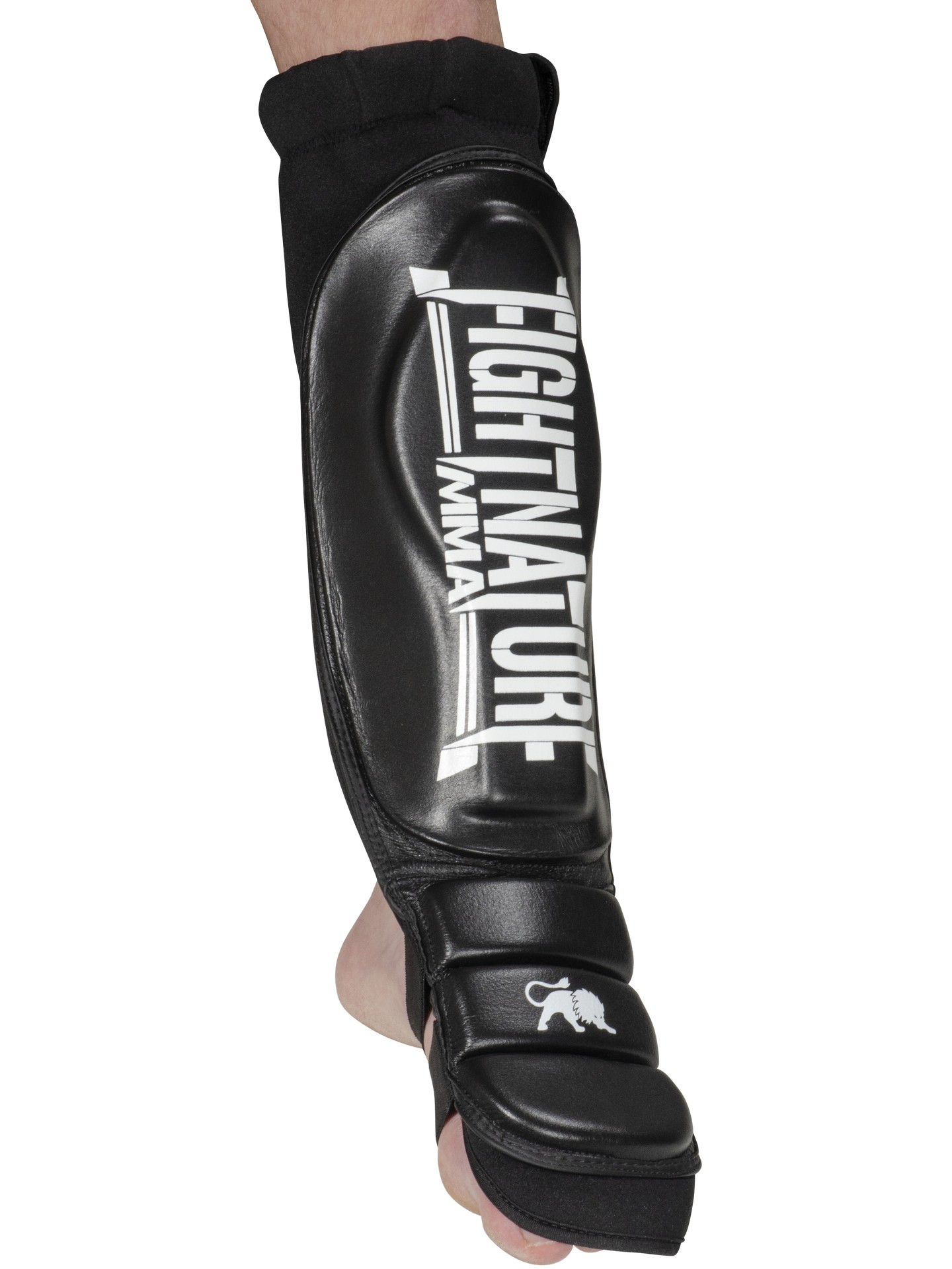 FIGHTNATURE Schienbein- und Spannschutz Leder MMA