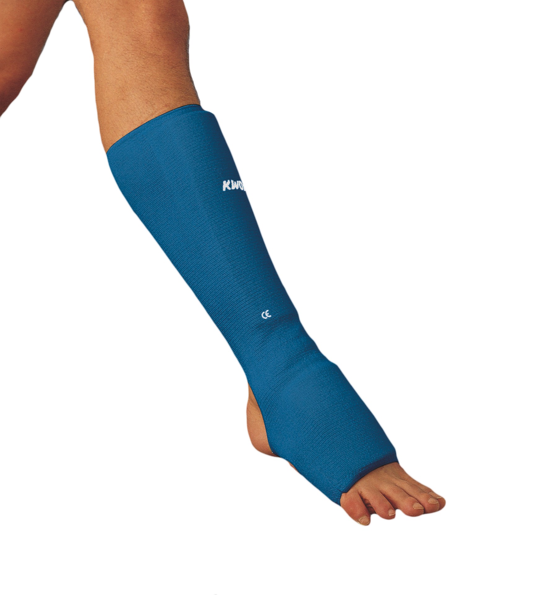 Shin and instep guard fabric