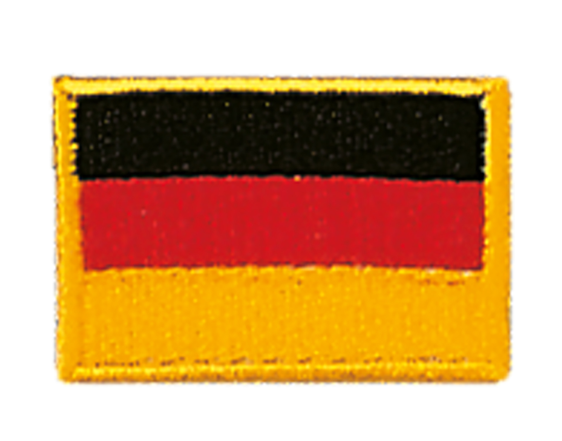 Stickabzeichen Länderflagge Deutschland