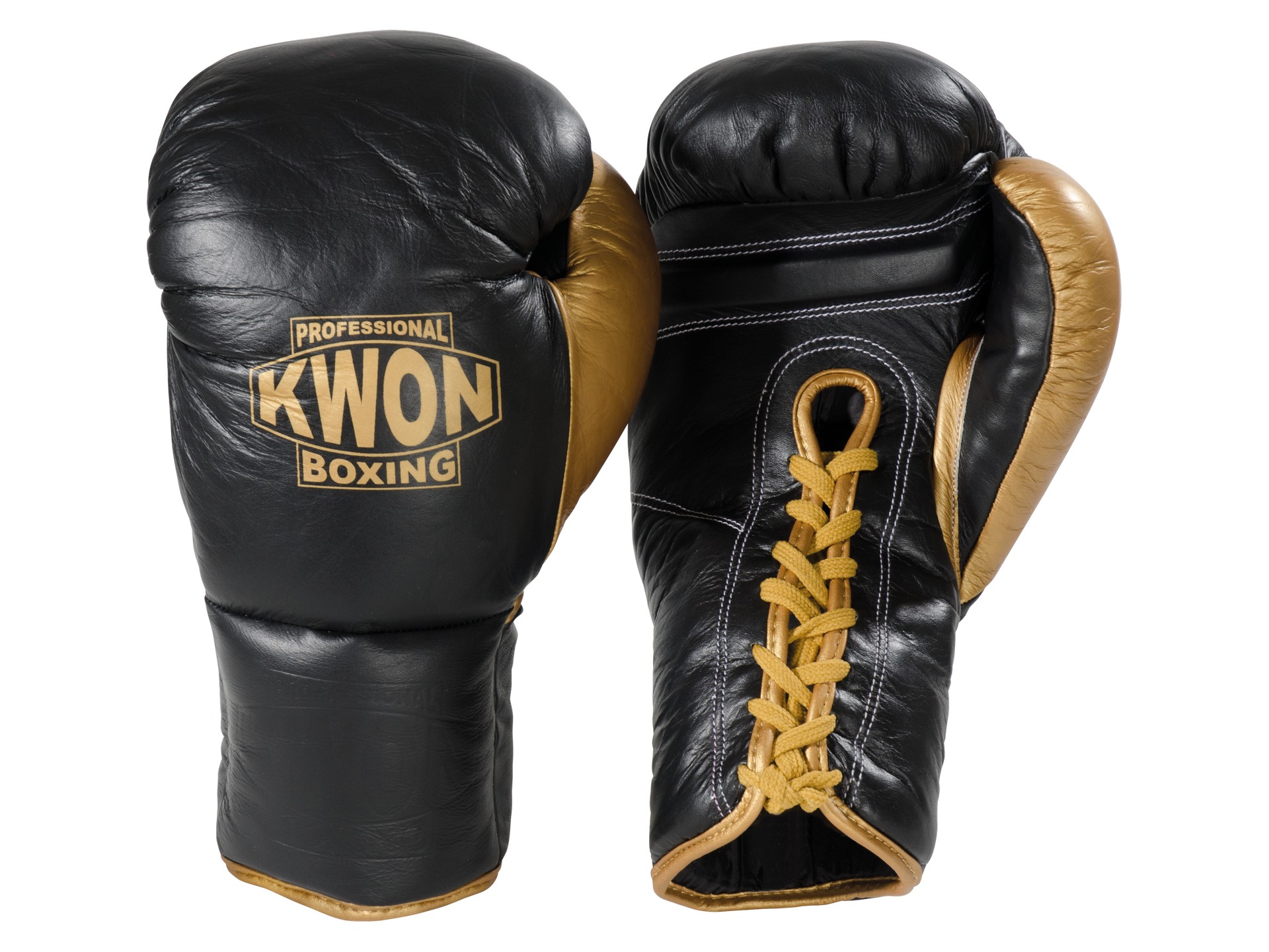 Boxhandschuhe Leder mit Schnürung