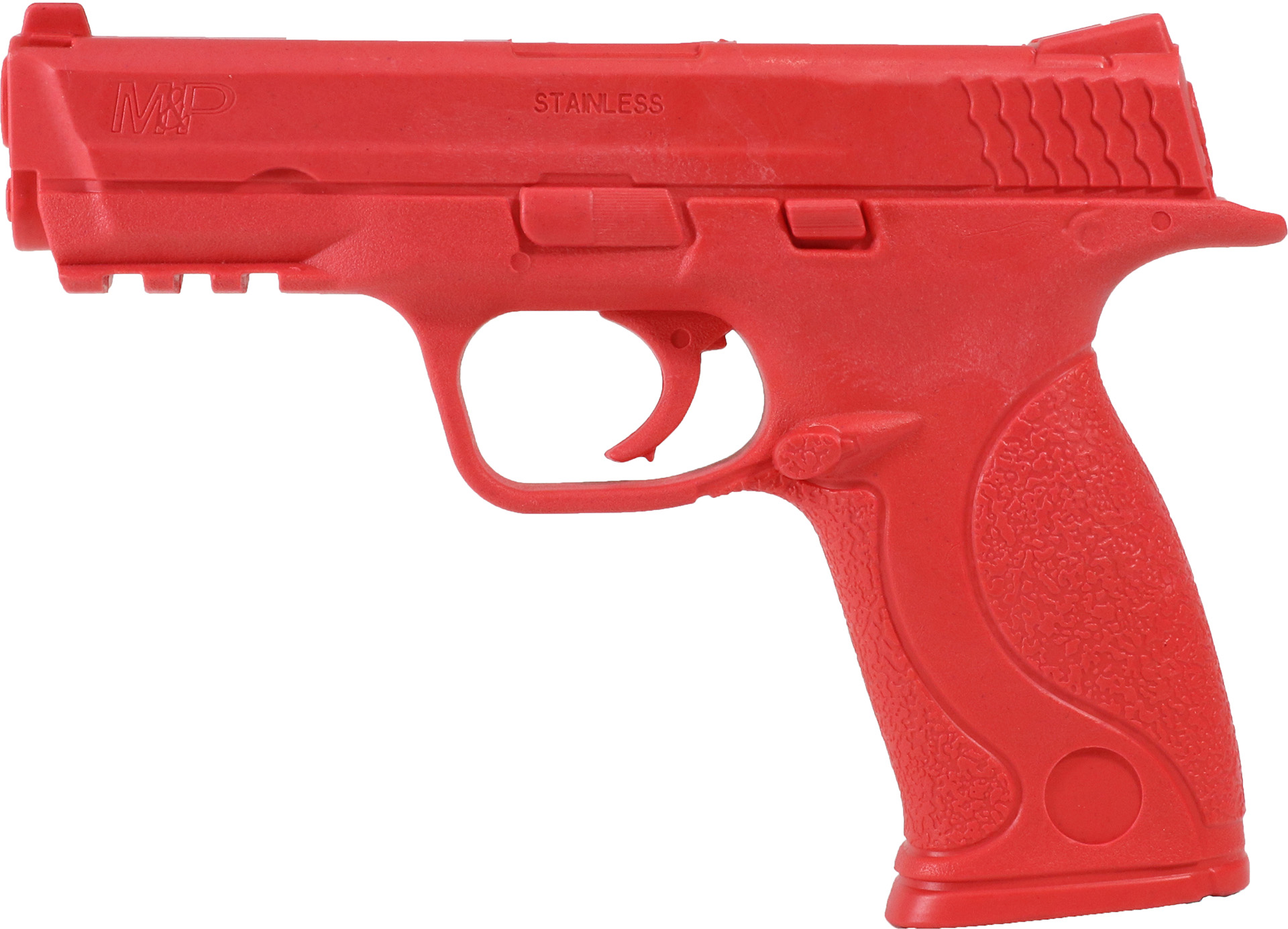 Trainingspistole Hartplastik rot